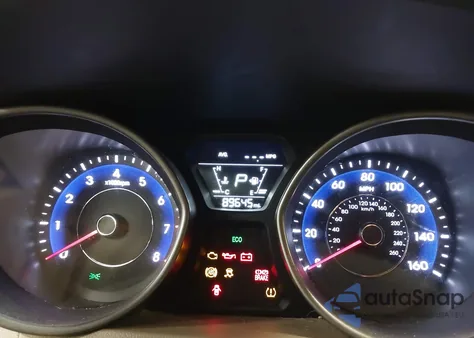 2014 Hyundai Elantra Se из США, поврежденный, VIN 5NPDH4AE2EH519346